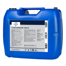 20 litrów FUCHS TITAN CARGO MC 10W40 - olej silnikowy, Opakowanie / zestaw: 20 litrów - sklep olejefuchs.pl