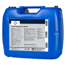 20 litrów FUCHS TITAN CARGO SL 5W30 - olej silnikowy, Opakowanie / zestaw: 20 litrów - sklep olejefuchs.pl