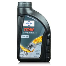 1 litr FUCHS TITAN SUPERSYN FE 0W30 - VOLVO VCC 95200377, ACEA A5/B5, API SL - olej silnikowy, Opakowanie / zestaw: 1 litr - sklep olejefuchs.pl