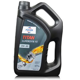 5 litrów FUCHS TITAN SUPERSYN FE 0W30 - VOLVO VCC 95200377, ACEA A5/B5, API SL - olej silnikowy - ZESTAW - TANIEJ, Opakowanie / zestaw: 5 litrów - sklep olejefuchs.pl