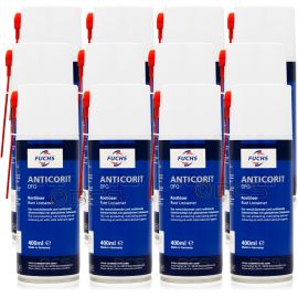 12 sztuk FUCHS ANTICORIT DFG SPRAY - środek montażowy, antykorozyjny i odrdzewiacz z MoS2- 400 ml - ZESTAW - TANIEJ, Opakowanie / zestaw: 400 ml SPRAY x 12 - sklep olejefuchs.pl