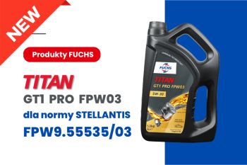 Olej FUCHS TITAN FPW03 5W30 Olej FUCHS TITAN FPW03 5W30