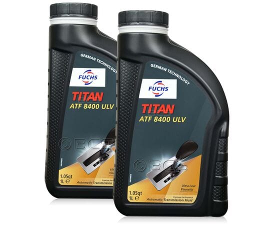 2 litry FUCHS TITAN ATF 8400 ULV - AW-2 DEXRON ULV olej do automatycznych skrzyń biegów - ZESTAW - TANIEJ, Opakowanie / zestaw: 2 litry (2 x 1 litr) - sklep olejefuchs.pl