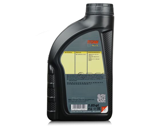 4 litry FUCHS TITAN FFL-7A - olej do skrzyń dwusprzęgłowych GETRAG z mokrym sprzęgłem MB 239.21 - ZESTAW - TANIEJ, Opakowanie / zestaw: 4 litry (4 x 1 litr), 2. zdjęcie 4 litry FUCHS TITAN FFL-7A - olej do skrzyń dwusprzęgłowych GETRAG z mokrym sprzęgłem MB 239.21 - ZESTAW - TANIEJ, Opakowanie / zestaw: 4 litry (4 x 1 litr), 2. zdjęcie - sklep olejefuchs.pl