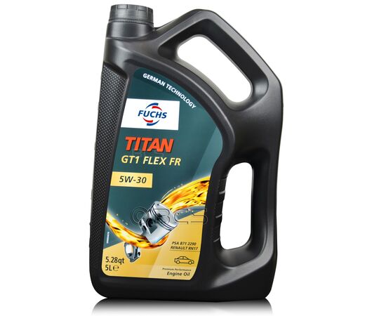 5 litrów FUCHS TITAN GT1 FLEX FR 5W30 - olej silnikowy, Opakowanie / zestaw: 5 litrów - sklep olejefuchs.pl