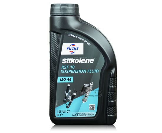 1 litr FUCHS SILKOLENE RSF 10 (ISO 46) - olej do amortyzatorów w motocyklach, Nazwa: RSF 10 (ISO 46), Opakowanie / zestaw: 1 litr - sklep olejefuchs.pl