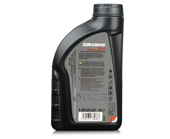 1 litr FUCHS SILKOLENE PRO KR2 SAE 30 - olej (syntetyczny i rycynowy) do silników w gokartach, 2. zdjęcie - sklep olejefuchs.pl