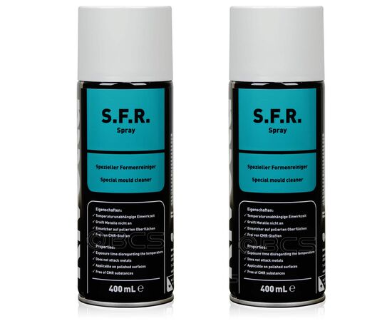 2 sztuki RIVOLTA S.F.R SPRAY - środek myjący do form - 400 ml - ZESTAW- TANIEJ, Opakowanie / zestaw: 400 ml SPRAY x 2 - sklep olejefuchs.pl