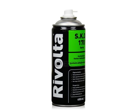 12 sztuk RIVOLTA S.K.D. 170 SPRAY - syntetyczny środek smarny - 400 ml - ZESTAW- TANIEJ, Opakowanie / zestaw: 400 ml SPRAY x 12, 2. zdjęcie - sklep olejefuchs.pl