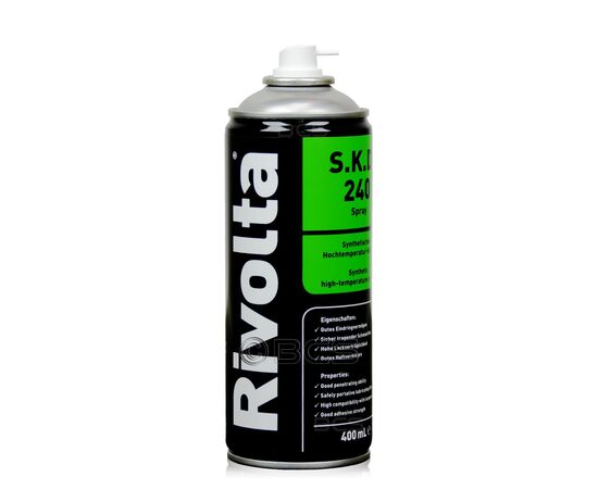 1 sztuka RIVOLTA S.K.D. 240 SPRAY - olej do łańcuchów - 400 ml, Opakowanie / zestaw: 400 ml SPRAY, 2. zdjęcie - sklep olejefuchs.pl