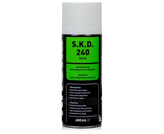 1 sztuka RIVOLTA S.K.D. 240 SPRAY - olej do łańcuchów - 400 ml, Opakowanie / zestaw: 400 ml SPRAY - sklep olejefuchs.pl