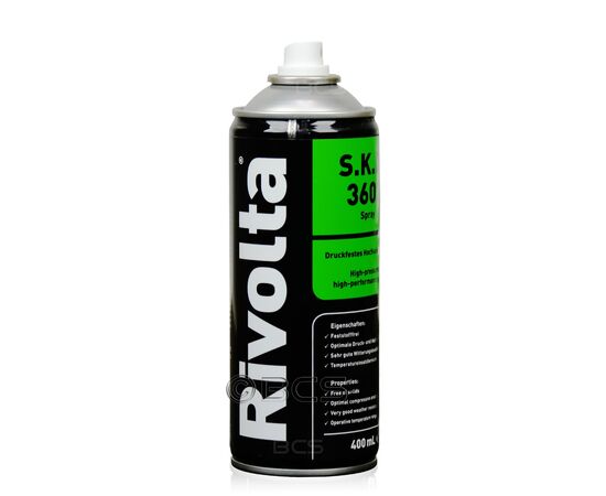2 sztuki RIVOLTA S.K.D. 3602  SPRAY - smar do wysokich obciążeń - 400 ml - ZESTAW- TANIEJ, Klasa konsystencji NLGI: NLGI 2, Opakowanie / zestaw: 400 ml SPRAY x 2, 2. zdjęcie - sklep olejefuchs.pl