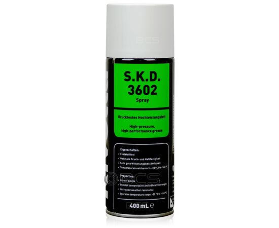 1 sztuka RIVOLTA S.K.D. 3602 SPRAY - smar do wysokich obciążeń - 400 ml, Klasa konsystencji NLGI: NLGI 2, Opakowanie / zestaw: 400 ml SPRAY - sklep olejefuchs.pl