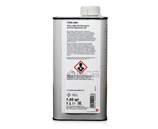 1 litr FUCHS TITAN LHM+ (PLUS) - PSA B71 2710 - olej / płyn do wspomagania, Opakowanie / zestaw: 1 litr, 3. zdjęcie - sklep olejefuchs.pl