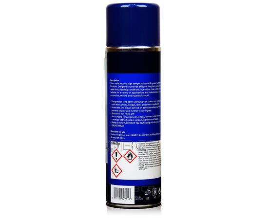 12 sztuk FUCHS WHITE GREASE SPRAY - wodoodporny biały smar - 500 ml - ZESTAW - TANIEJ, Opakowanie / zestaw: 500 ml SPRAY x 12, 2. zdjęcie - sklep olejefuchs.pl