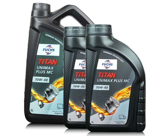 7 litrów FUCHS TITAN UNIMAX PLUS MC 10W40 - olej silnikowy - ZESTAW - TANIEJ, Opakowanie / zestaw: 7 litrów (5 litrów + 2 litry) - sklep olejefuchs.pl