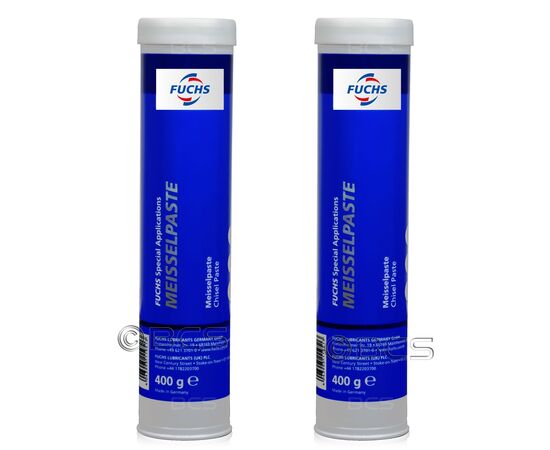 2 sztuki FUCHS MEISSELPASTE - smar do młotów udarowych - 400 g - ZESTAW - TANIEJ, Opakowanie / zestaw: 400 g x 2 - sklep olejefuchs.pl