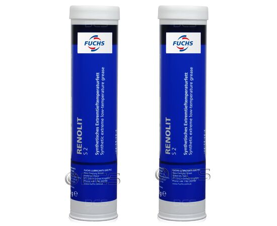 2 sztuki FUCHS RENOLIT S 2 - smar - 400 g - ZESTAW - TANIEJ, Opakowanie / zestaw: 400 g x 2 - sklep olejefuchs.pl