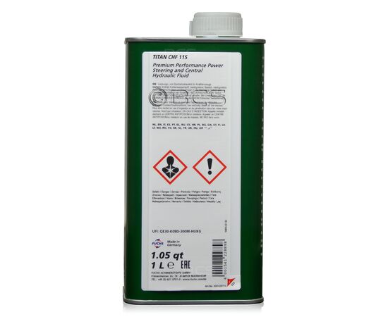 2 litry FUCHS TITAN CHF 11S - olej / płyn do wspomagania - ZESTAW - TANIEJ, Opakowanie / zestaw: 2 litry (2 x 1 litr), 3. zdjęcie - sklep olejefuchs.pl