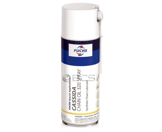 1 sztuka FUCHS CASSIDA CHAIN OIL 320  SPRAY - 400 ml - sklep olejefuchs.pl