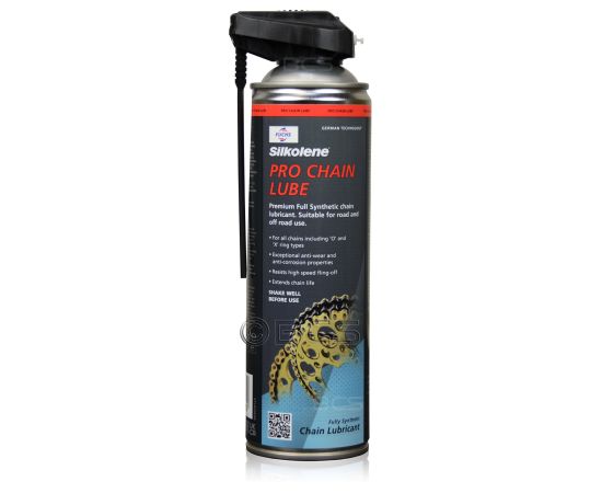 1 sztuka FUCHS SILKOLENE PRO CHAIN LUBE SPRAY - syntetyczny smar do łańcucha motocyklowego - 500 ml, Opakowanie / zestaw: 500 ml SPRAY - sklep olejefuchs.pl