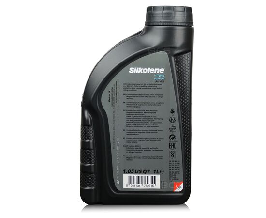 1 litr FUCHS SILKOLENE V-TWIN 80W90 API GL-5 - półsyntetyczny olej przekładniowy do motocykli typu cruiser, Opakowanie / zestaw: 1 litr, Lepkość SAE: 80W90, 2. zdjęcie - sklep olejefuchs.pl