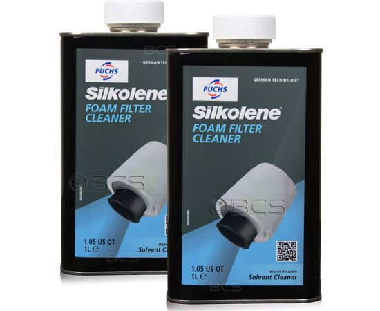 2 litry FUCHS SILKOLENE FOAM FILTER CLEANER - środek do czyszczenia filtrów piankowych - ZESTAW - TANIEJ, Opakowanie / zestaw: 2 litry (2 x 1 litr) - sklep olejefuchs.pl