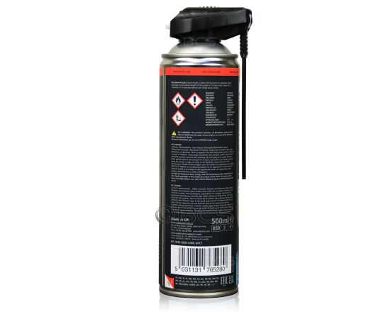 2 sztuki FUCHS SILKOLENE PRO CHAIN LUBE SPRAY - syntetyczny smar do łańcucha motocyklowego - 500 ml - ZESTAW - TANIEJ, Opakowanie / zestaw: 500 ml SPRAY x 2, 4. zdjęcie - sklep olejefuchs.pl