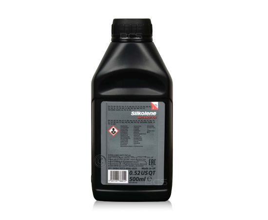 2 sztuki FUCHS SILKOLENE PRO RACE 320 BRAKE FLUID DOT 4 - płyn hamulcowy do motocykli do jazdy wyczynowej - 500 ml, Opakowanie / zestaw: 500 ml x 2, 2. zdjęcie - sklep olejefuchs.pl