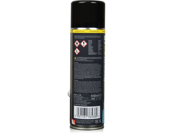 6 sztuk FUCHS SILKOLENE TITANIUM DRY LUBE SPRAY - smar do łańcucha motocyklowego z PTFE - 500 ml - ZESTAW - TANIEJ, Opakowanie / zestaw: 500 ml SPRAY x 6, 3. zdjęcie - sklep olejefuchs.pl