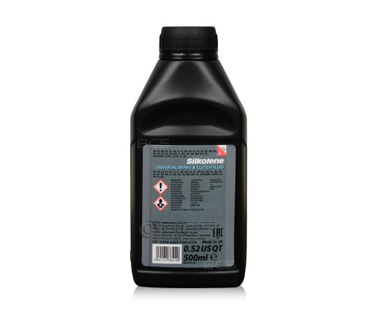 2 sztuki FUCHS SILKOLENE UNIVERSAL BRAKE & CLUTCH FLUID - płyn hamulcowy - 500 ml - ZESTAW - TANIEJ, Opakowanie / zestaw: 500 ml x 2, 2. zdjęcie - sklep olejefuchs.pl
