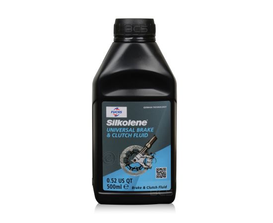 1 sztuka FUCHS SILKOLENE UNIVERSAL BRAKE & CLUTCH FLUID - płyn hamulcowy - 500 ml, Opakowanie / zestaw: 500 ml - sklep olejefuchs.pl