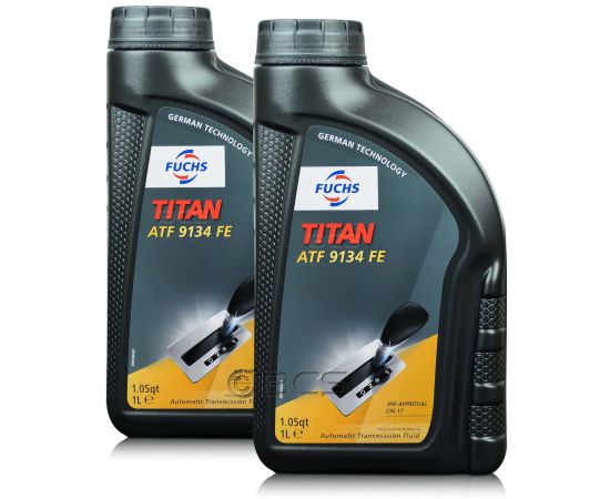 2 litry FUCHS TITAN ATF 9134 FE (MERCEDES MB 236.17) - olej do automatycznych skrzyń biegów - ZESTAW - TANIEJ, Opakowanie / zestaw: 2 litry (2 x 1 litr) - sklep olejefuchs.pl