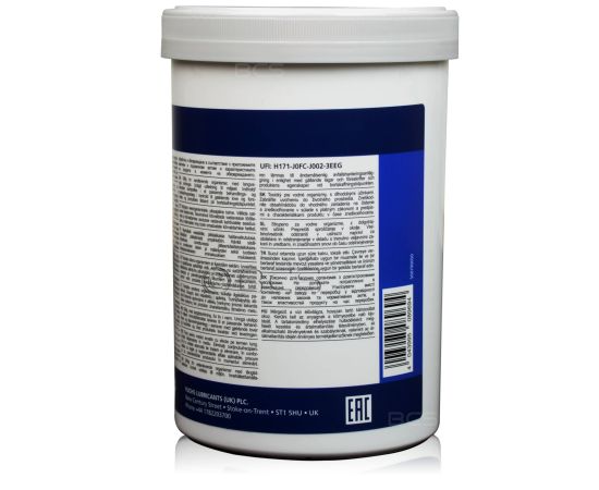 1 kg FUCHS GLEITMO 805 K - syntetyczna pasta smarna i montażowa, Opakowanie / zestaw: 1 kg, 3. zdjęcie - sklep olejefuchs.pl