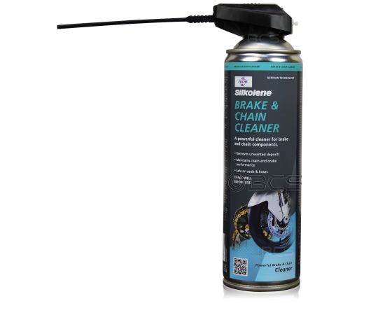 1 sztuka FUCHS SILKOLENE BRAKE & CHAIN CLEANER SPRAY - do czyszczenia hamulców i łańcuchów w motocyklach - 500 ml, Opakowanie / zestaw: 500 ml SPRAY, 2. zdjęcie 1 sztuka FUCHS SILKOLENE BRAKE & CHAIN CLEANER SPRAY - do czyszczenia hamulców i łańcuchów w motocyklach - 500 ml, Opakowanie / zestaw: 500 ml SPRAY, 2. zdjęcie - sklep olejefuchs.pl