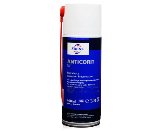 1 sztuka FUCHS ANTICORIT 5F SPRAY - woskowy środek antykorozyjny - 400 ml, Opakowanie / zestaw: 400 ml SPRAY - sklep olejefuchs.pl