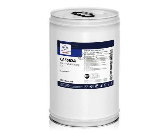 22 litry FUCHS CASSIDA FM HYDRAULIC OIL 32, Opakowanie / zestaw: 22 litry - sklep olejefuchs.pl