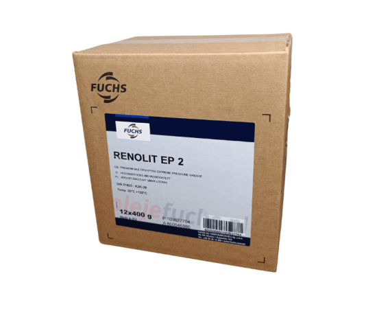 12 sztuk FUCHS RENOLIT EP 2 - wielofunkcyjny smar litowy - 400 g - ZESTAW - TANIEJ, Klasa konsystencji NLGI: NLGI 2, Opakowanie / zestaw: 400 g x 12, 4. zdjęcie - sklep olejefuchs.pl