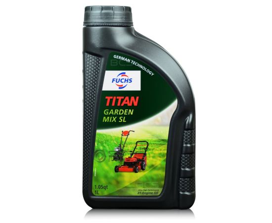 1 litr FUCHS TITAN GARDEN MIX SL - olej do mieszanek paliwowych w kosach i pilarkach spalinowych (2T), Opakowanie / zestaw: 1 litr - sklep olejefuchs.pl