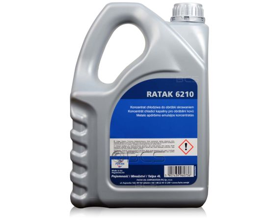 4 litry FUCHS RATAK 6210 - emulsja do obróbki skrawaniem, 2. zdjęcie - sklep olejefuchs.pl
