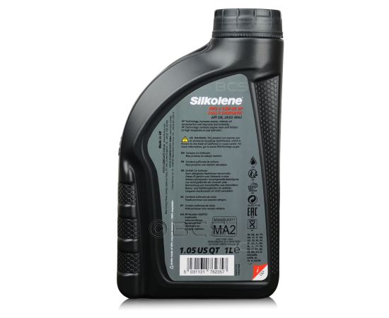 4 litry FUCHS SILKOLENE PRO 4 15W50 XP - syntetyczny (fully synthetic) olej silnikowy (4T) do motocykli, Opakowanie / zestaw: 4 litry, Lepkość SAE: 15W50, 2. zdjęcie - sklep olejefuchs.pl