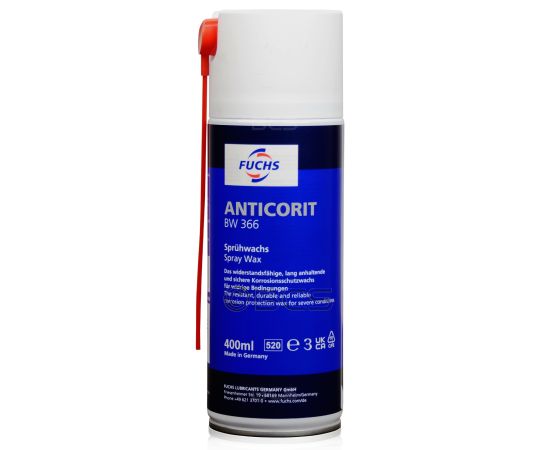 1 sztuka FUCHS ANTICORIT BW 366  SPRAY - woskowy środek antykorozyjny - 400 ml, Opakowanie / zestaw: 400 ml SPRAY - sklep olejefuchs.pl