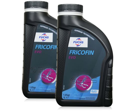 2 litry FUCHS FRICOFIN EVO (KONCENTRAT) VW G12EVO - płyn do chłodnic / płyn chłodniczy - ZESTAW - TANIEJ, Opakowanie / zestaw: 2 litry (2 x 1 litr) - sklep olejefuchs.pl