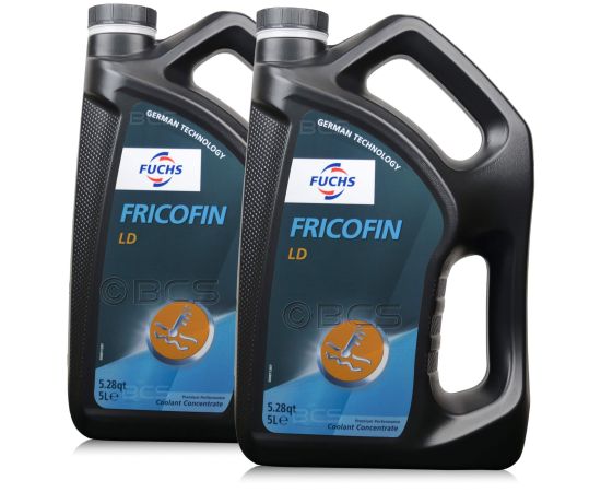 10 litrów FUCHS FRICOFIN LD (KONCENTRAT) - płyn do chłodnic / płyn chłodniczy - ZESTAW - TANIEJ, Opakowanie / zestaw: 10 litrów (2 x 5 litrów) - sklep olejefuchs.pl