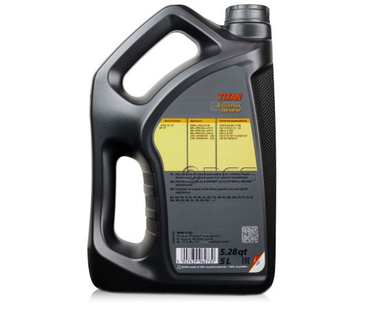 10 litrów FUCHS TITAN GT1 FLEX C23 5W30 - olej silnikowy - ZESTAW - TANIEJ, Opakowanie / zestaw: 10 litrów (2 x 5 litrów), 2. zdjęcie - sklep olejefuchs.pl