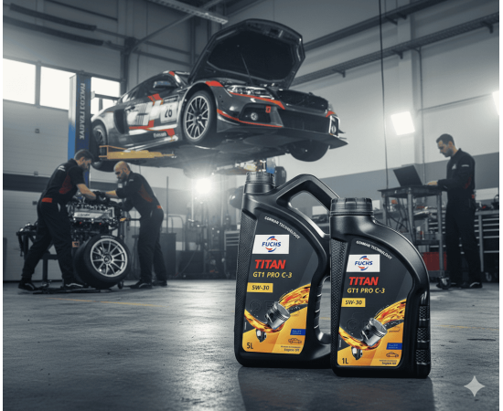 10 litrów FUCHS TITAN GT1 PRO C3 5W30 XTL - olej silnikowy - ZESTAW - TANIEJ, Opakowanie / zestaw: 10 litrów (2 x 5 litrów), 5. zdjęcie - sklep olejefuchs.pl