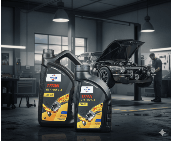 5 litrów FUCHS TITAN GT1 PRO C3 5W30 XTL - olej silnikowy, Opakowanie / zestaw: 5 litrów, 6. zdjęcie - sklep olejefuchs.pl