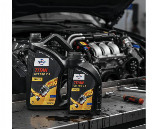 10 litrów FUCHS TITAN GT1 PRO C3 5W30 XTL - olej silnikowy - ZESTAW - TANIEJ, Opakowanie / zestaw: 10 litrów (2 x 5 litrów), 7. zdjęcie - sklep olejefuchs.pl