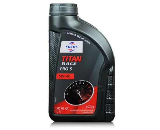 1 litr FUCHS TITAN RACE PRO S 5W40 - w pełni syntetyczny (fully synthetic ester oil) olej silnikowy, Opakowanie / zestaw: 1 litr, Lepkość SAE: 5W40 - sklep olejefuchs.pl