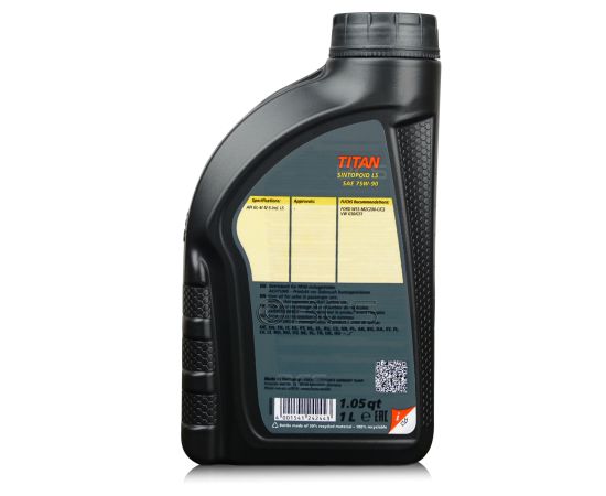 2 litry FUCHS TITAN SINTOPOID LS 75W90 - olej przekładniowy - ZESTAW - TANIEJ, Opakowanie / zestaw: 2 litry (2 x 1 litr), 2. zdjęcie - sklep olejefuchs.pl